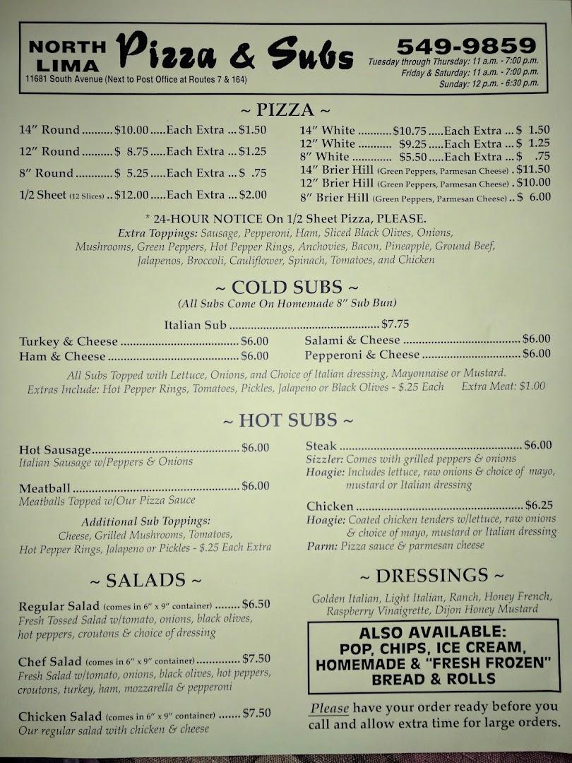 North Lima Pizza